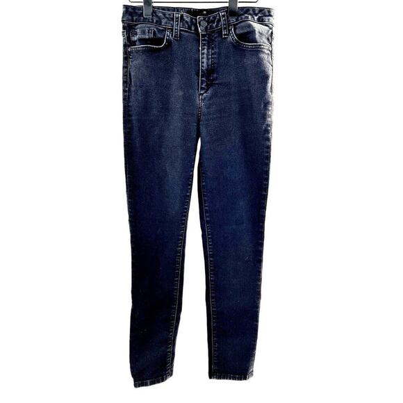 JOE'S HI HONEY High Rise Curvy Skinny‎ Ankle Skinnies Black Denim Jeans Sz29 - Picture 1 of 4
